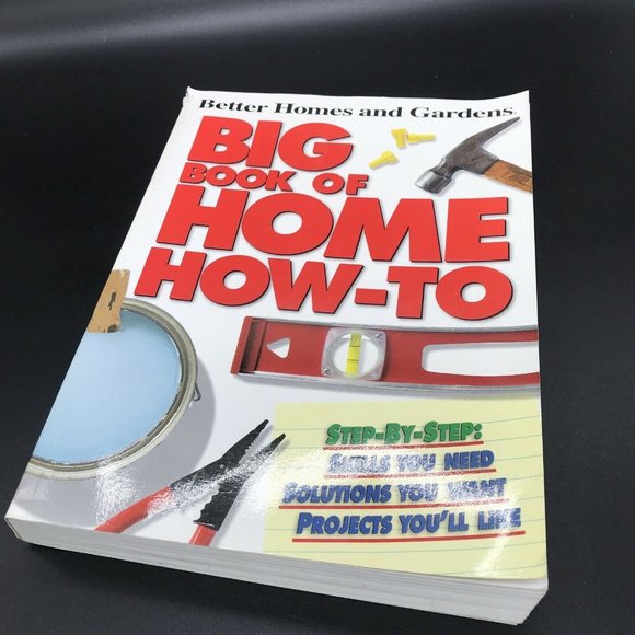 Big Book of Home How-To Paperback Better Homes &. Gardens - Picture 2 of 12